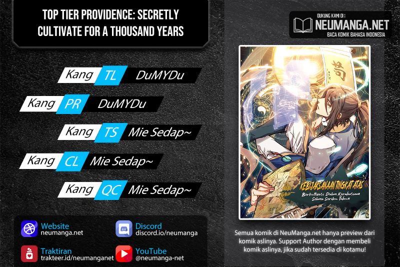 Komik Top Tier Providence: Secretly Cultivate for a Thousand Years Chapter 72 gambar 1