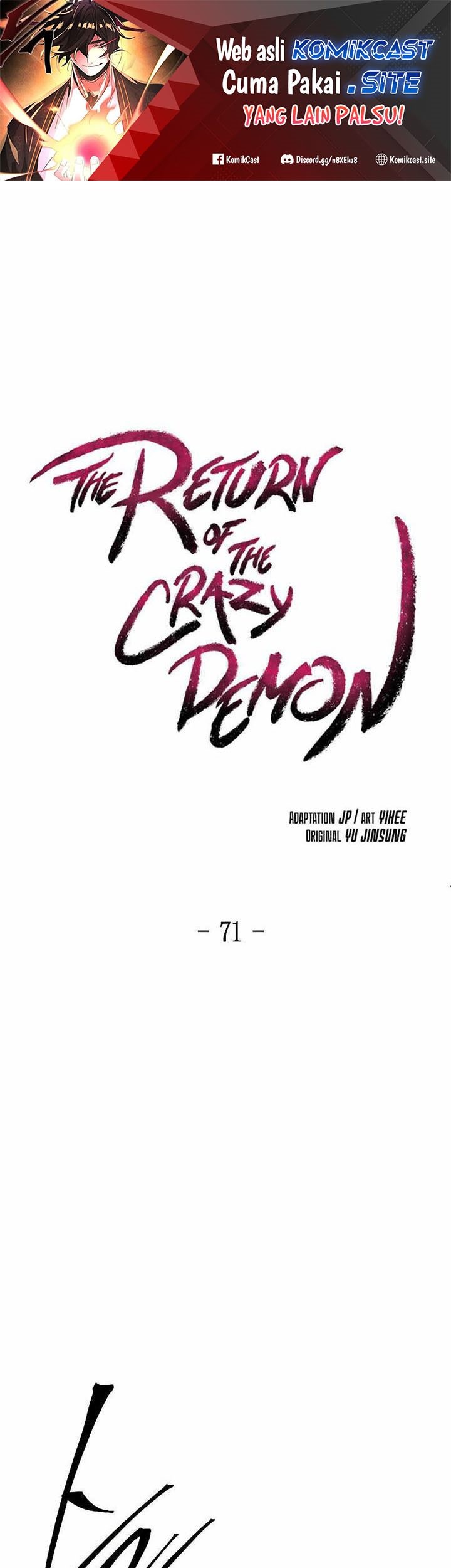 Manhwa Return of the Mad Demon Chapter 71 gambar 2