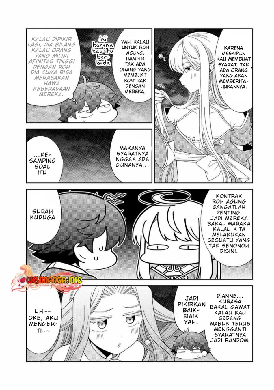 Seirei-tachi no Rakuen to Risou no Isekai Seikatsu Chapter 36 - Halaman 11