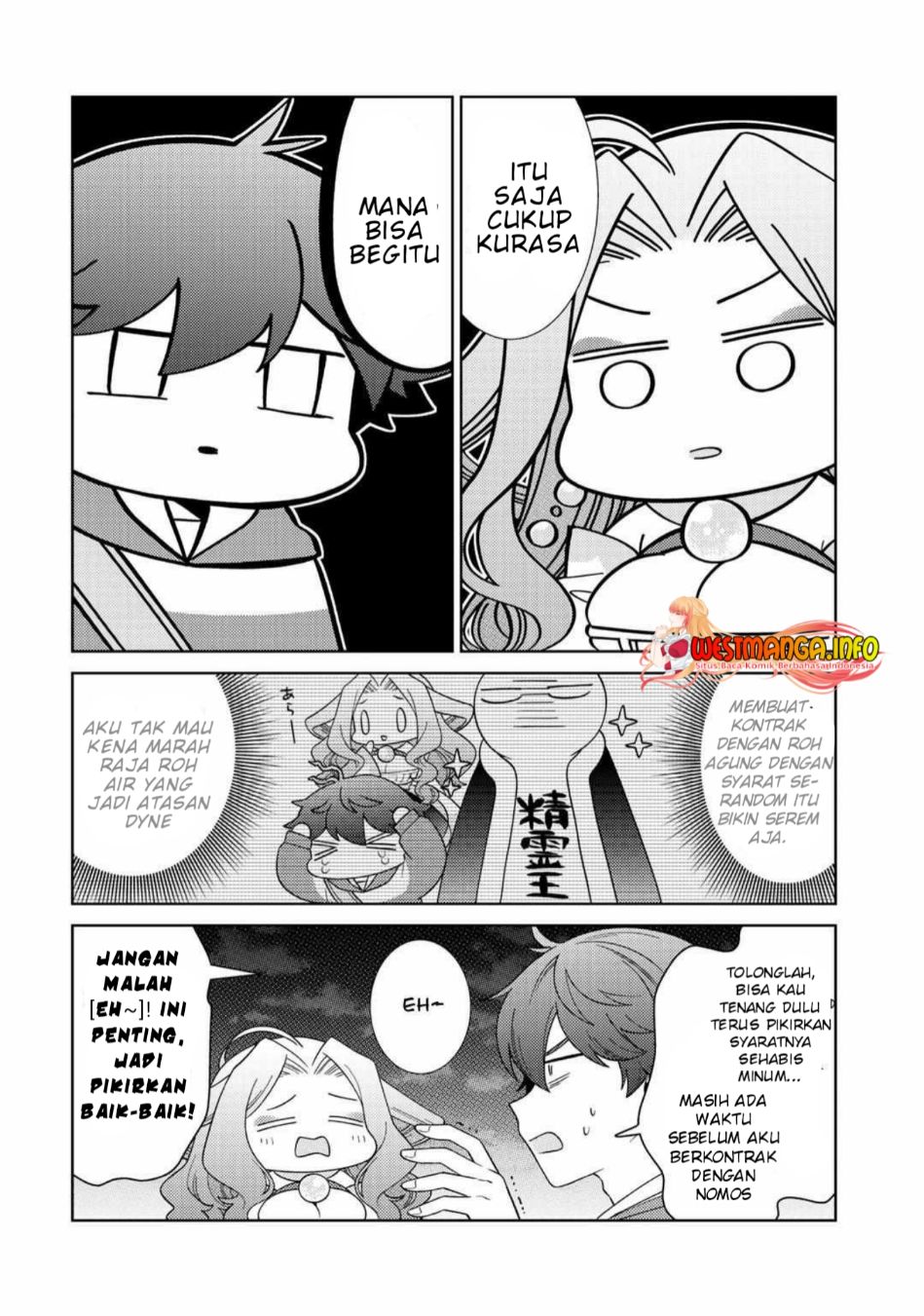 Seirei-tachi no Rakuen to Risou no Isekai Seikatsu Chapter 36 - Halaman 8
