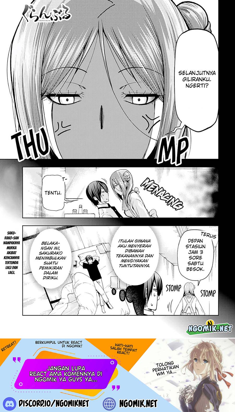 Manga Grand Blue Chapter 83 gambar 2