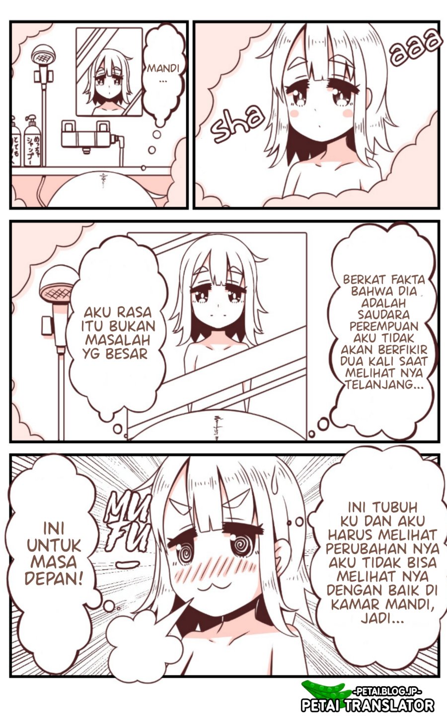 A Story in Which an Older Brother Becomes a Little Sister Chapter 09 - Halaman 4