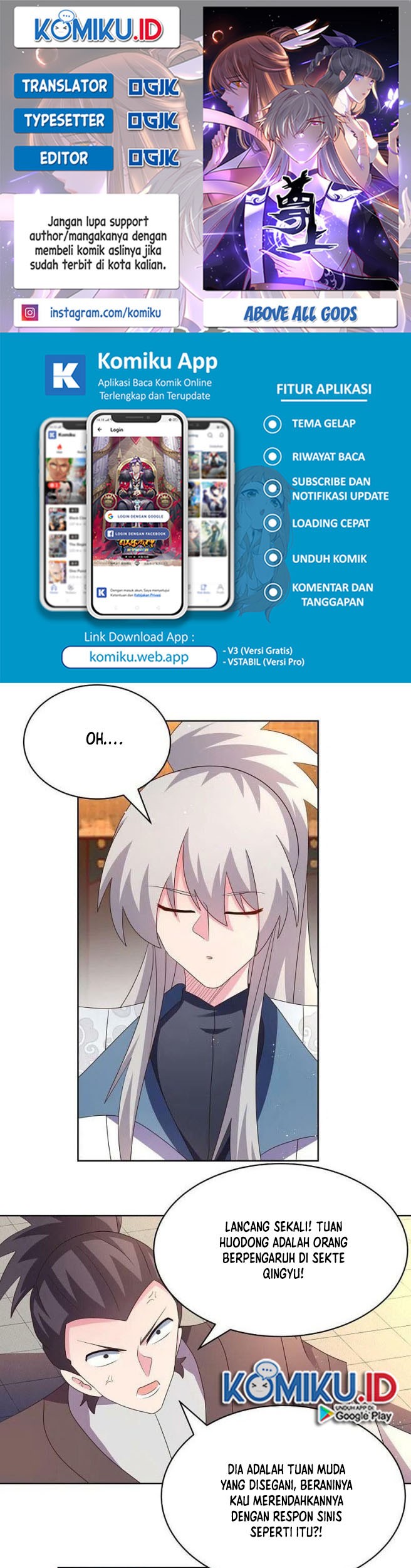 Komik Above All Gods Chapter 401 gambar 1