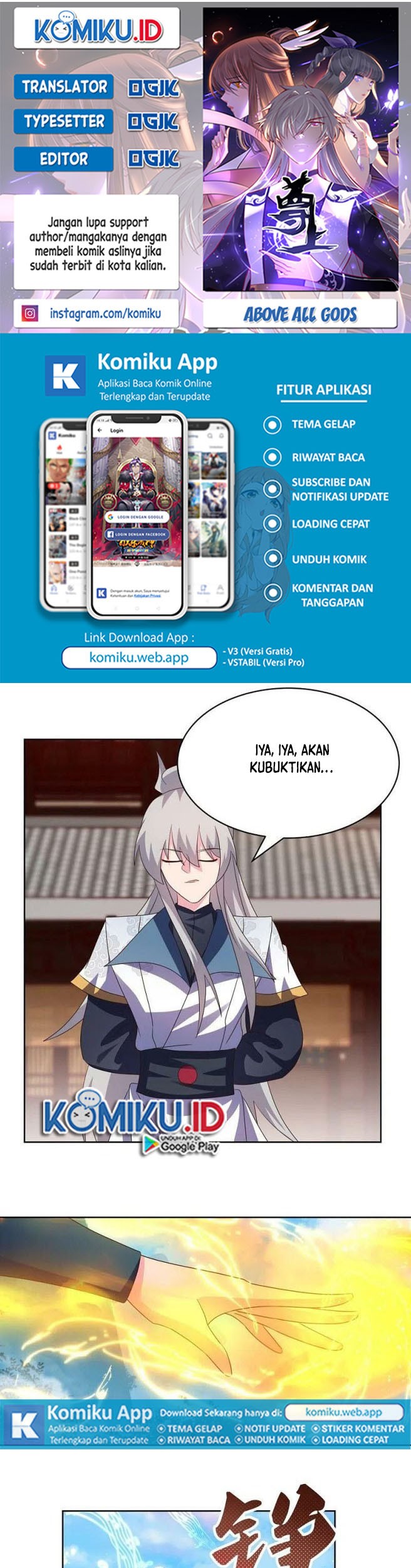 Komik Above All Gods Chapter 403 gambar 1