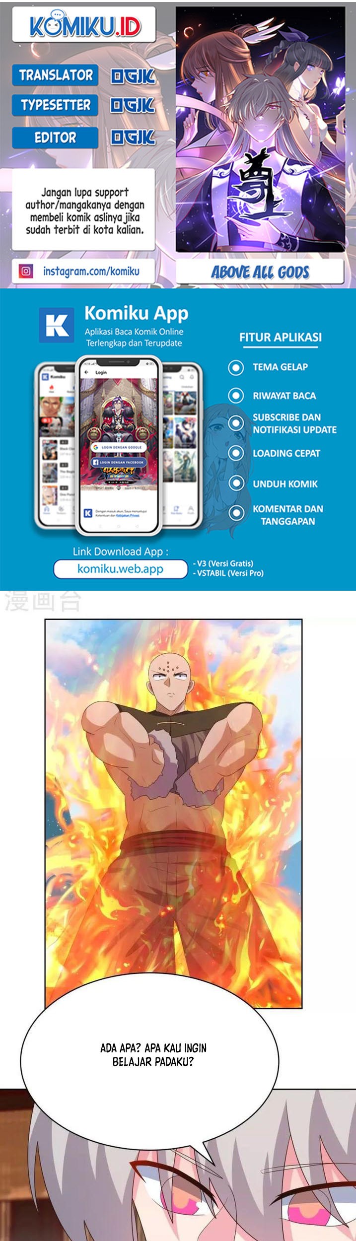 Komik Above All Gods Chapter 404 gambar 1