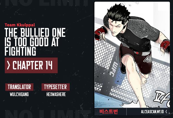 Komik The Bullied One Is Too Good at Fighting Chapter 14 gambar 1