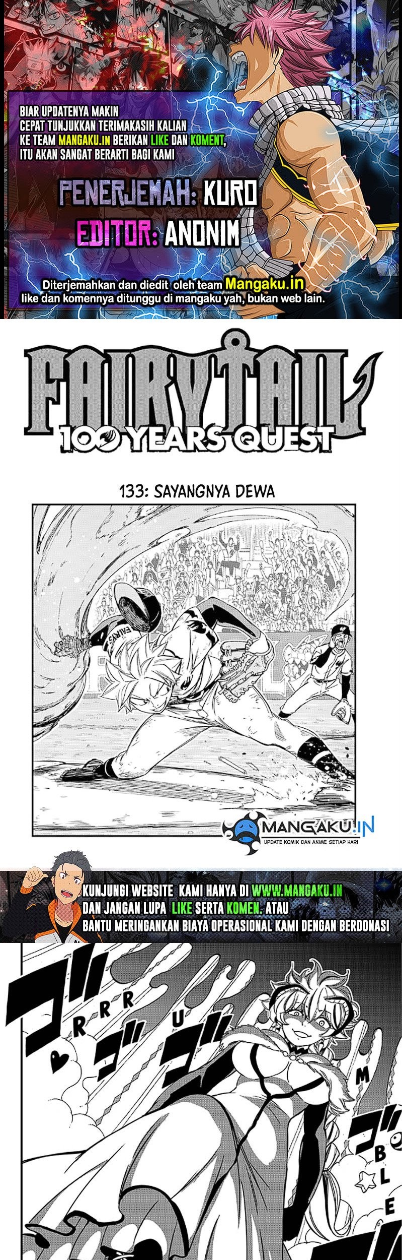 Komik Fairy Tail: 100 Years Quest Chapter 133 gambar 1