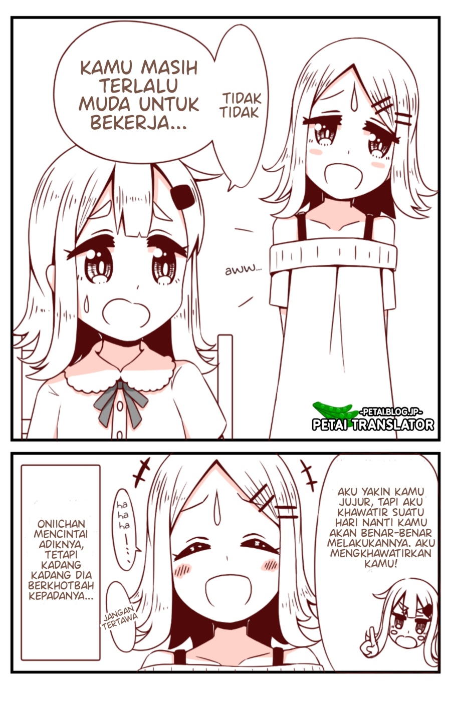 A Story in Which an Older Brother Becomes a Little Sister Chapter 10 - Halaman 3