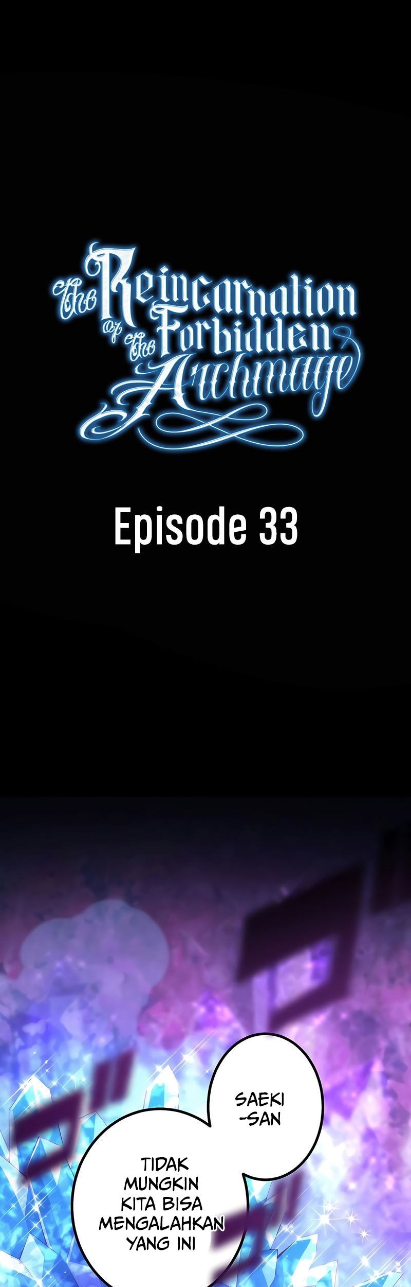 Manhwa The Reincarnation of the Forbidden Archmage Chapter 33 gambar 2