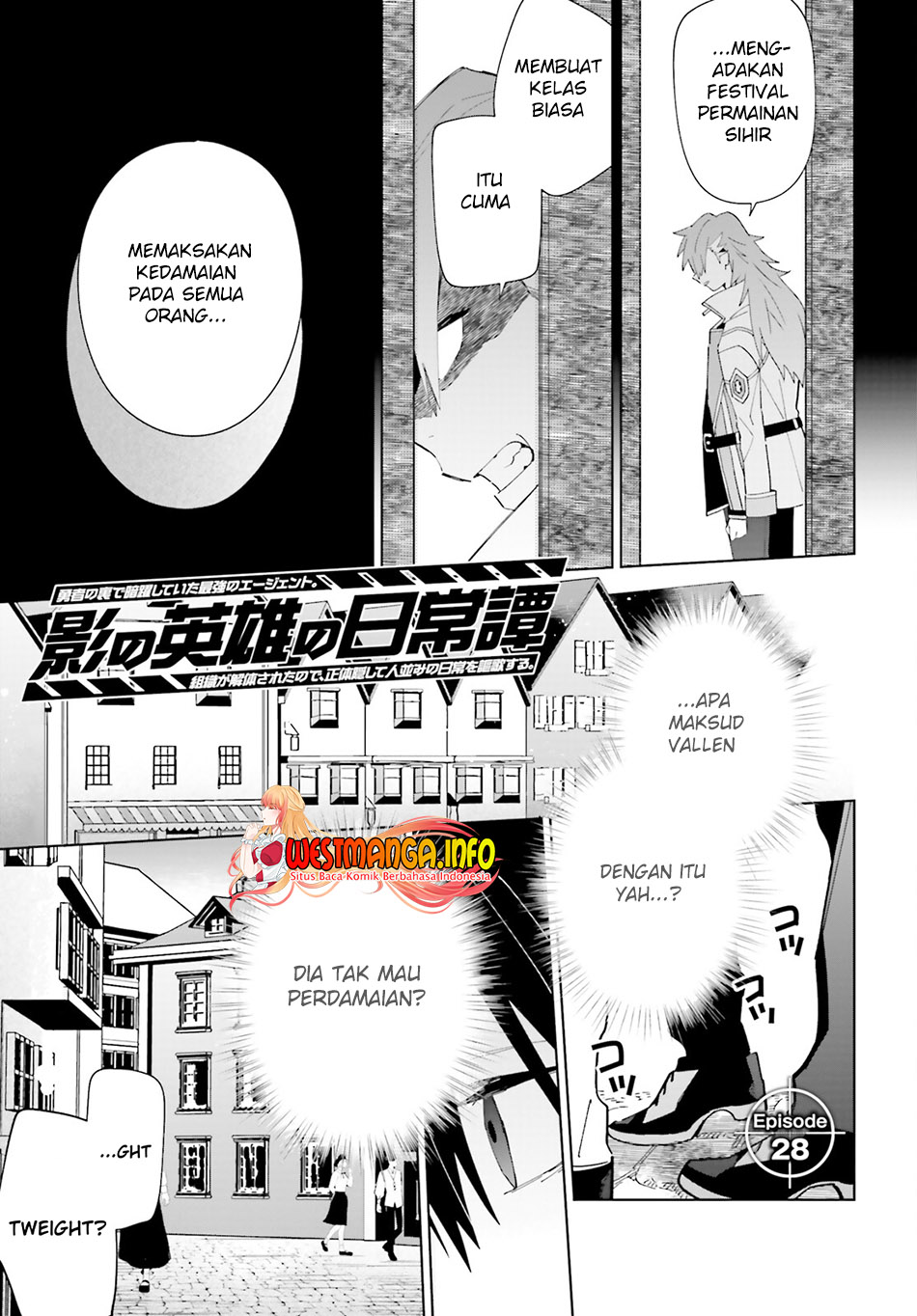 Manga Kage no Eiyuu no Nichijou-tan Chapter 28 gambar 2