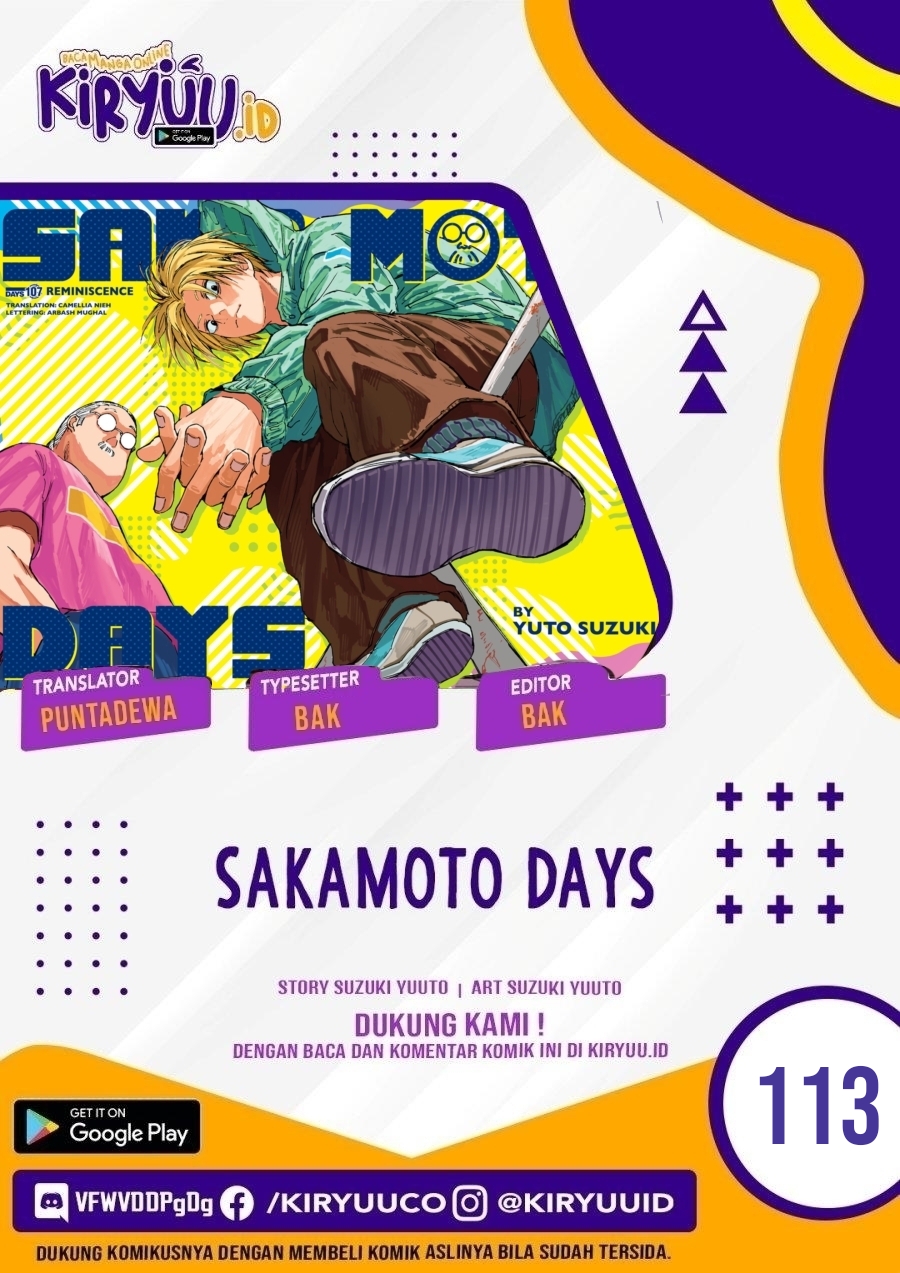 Komik Sakamoto Days Chapter 113 gambar 1