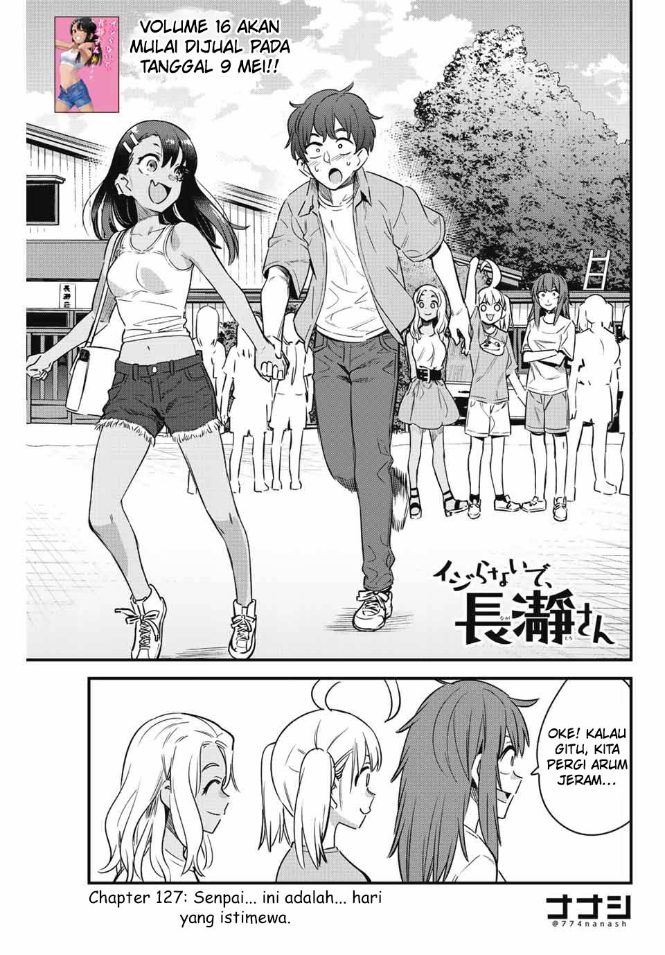 Manga Ijiranaide, Nagatoro-san Chapter 127 gambar 2