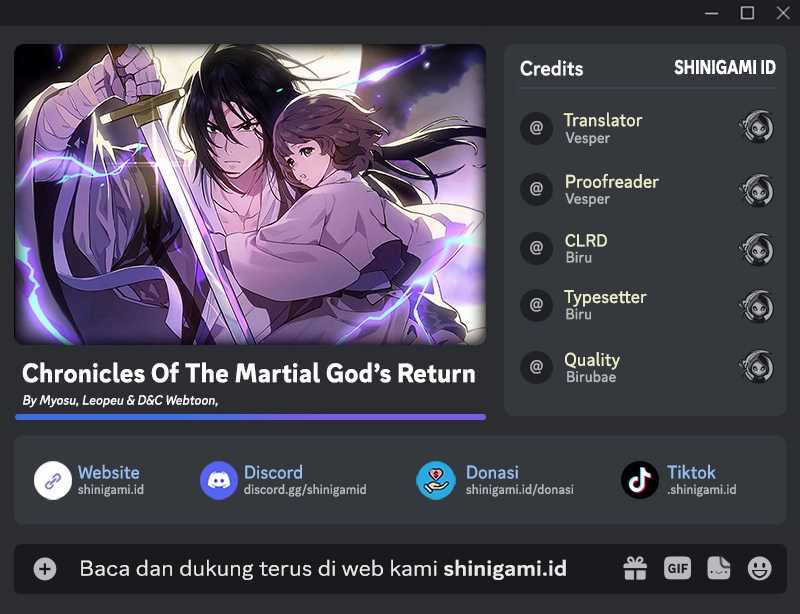 Komik Chronicles Of The Martial God’s Chapter 50 gambar 1
