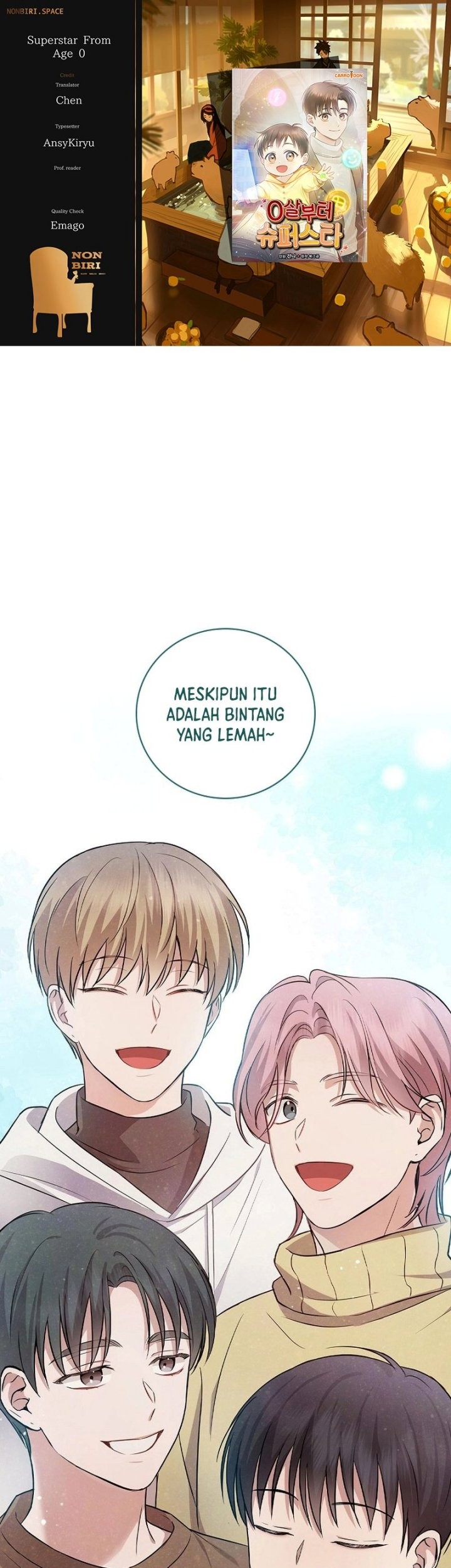 Komik Superstar From Age 0 Chapter 13 gambar 1