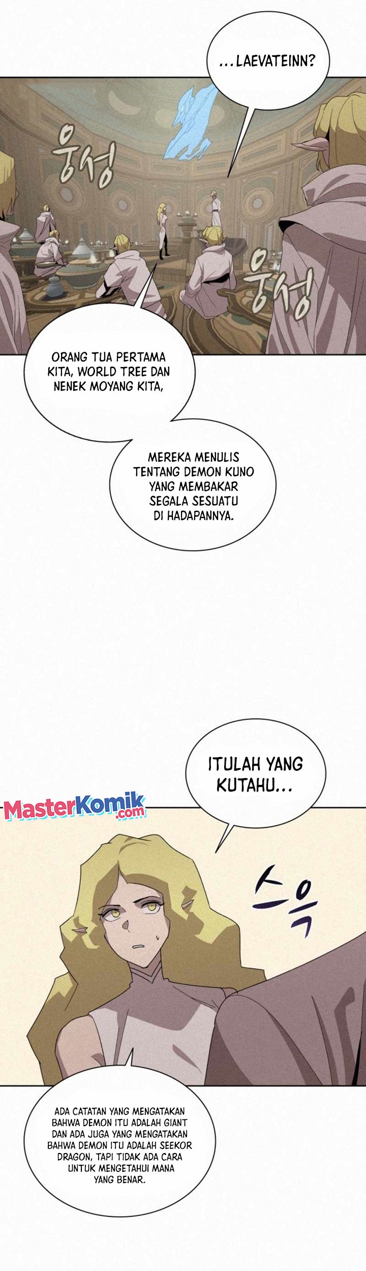 Manhwa The Book Eating Magician Chapter 80 gambar 2