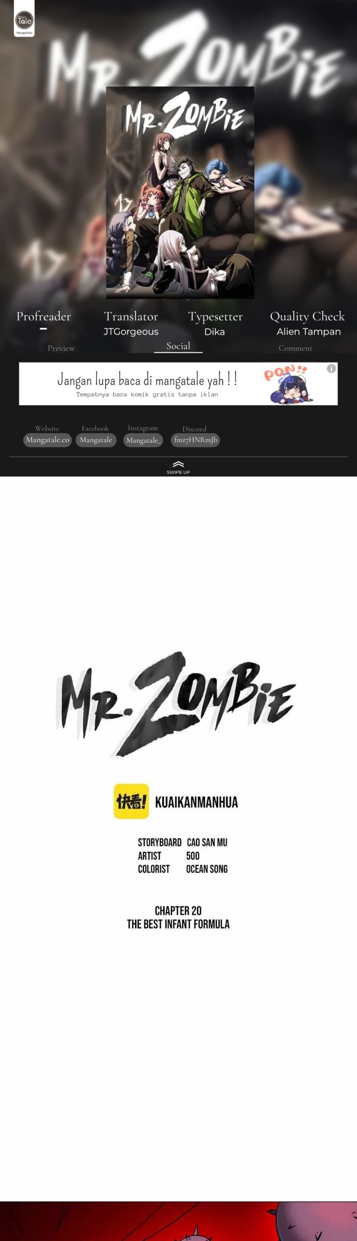Komik Mr. Zombie Chapter 20 gambar 1