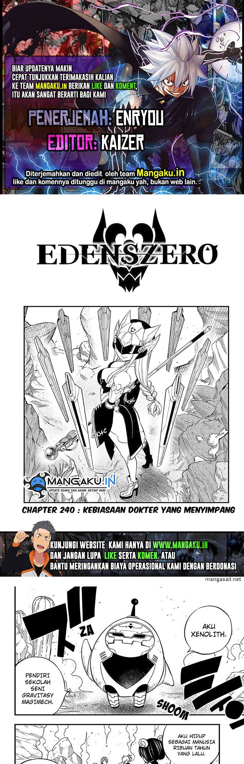 Komik Eden's Zero Chapter 240 gambar 1
