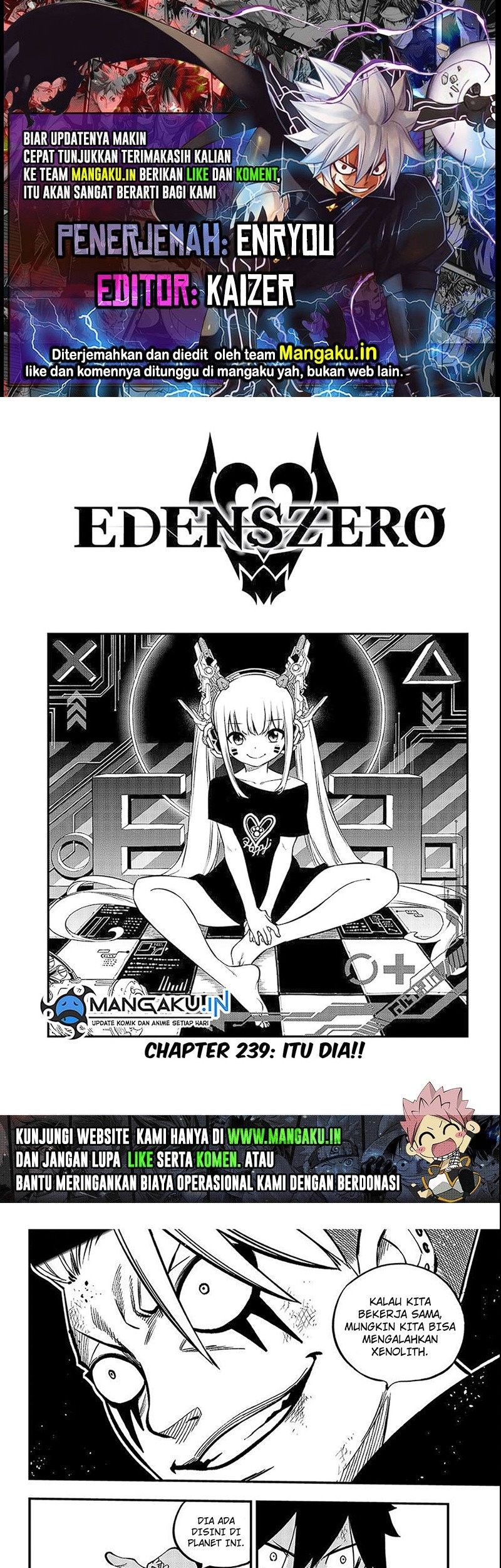 Komik Eden's Zero Chapter 239 gambar 1