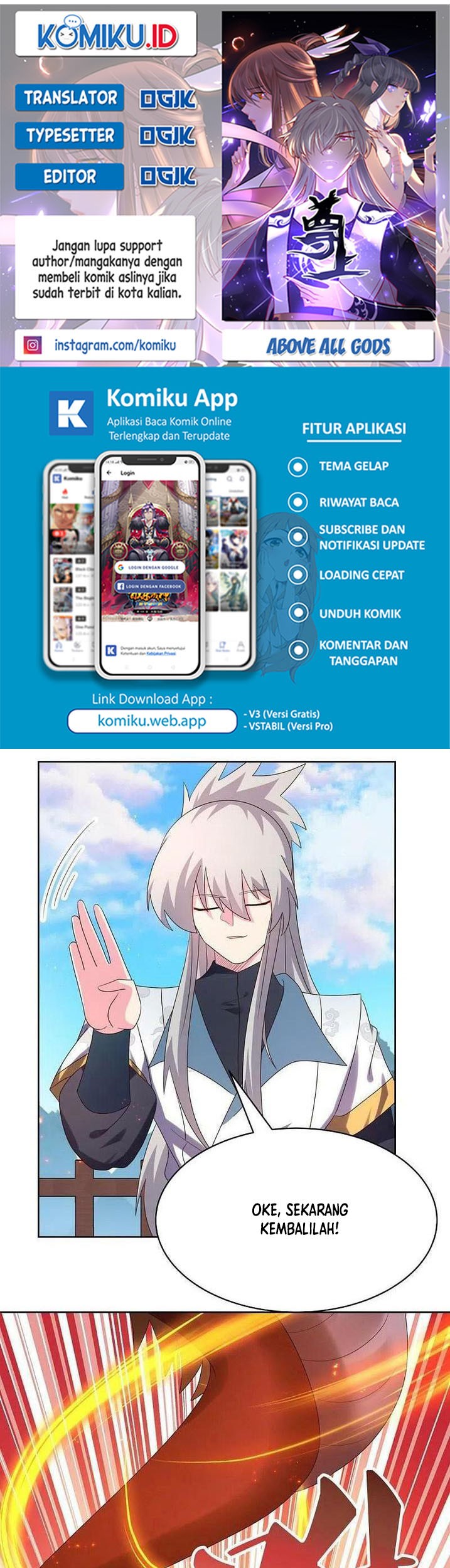 Komik Above All Gods Chapter 414 gambar 1