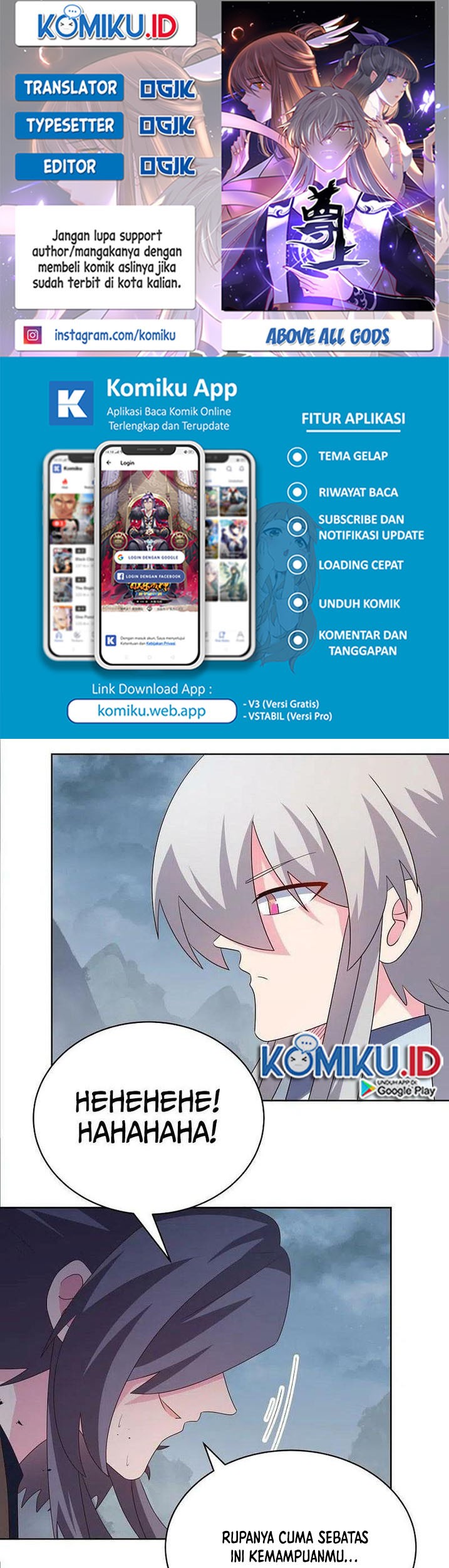 Komik Above All Gods Chapter 416 gambar 1