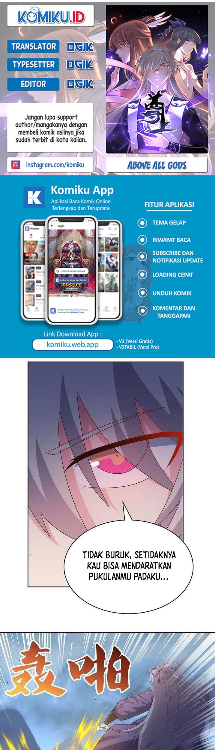 Komik Above All Gods Chapter 417 gambar 1