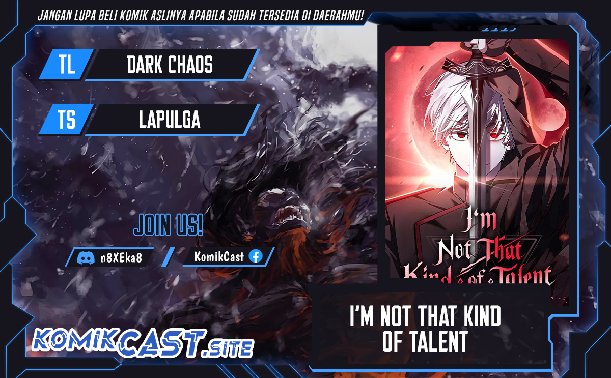 Komik I’m Not That Kind of Talent Chapter 34 gambar 1
