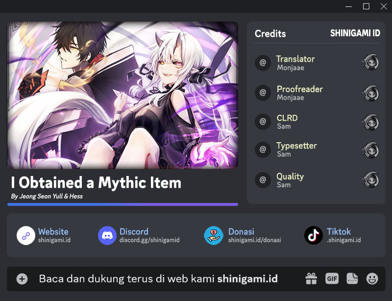 Komik I Obtained a Mythic Item Chapter 56 gambar 1