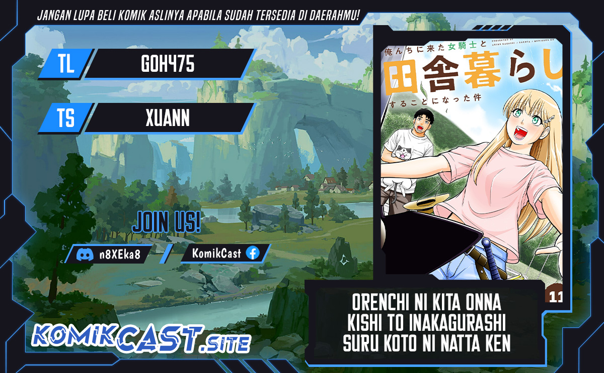 Komik Orenchi ni Kita Onna Kishi to: Inakagurashi suru Koto ni Natta Ken Chapter 105 gambar 1