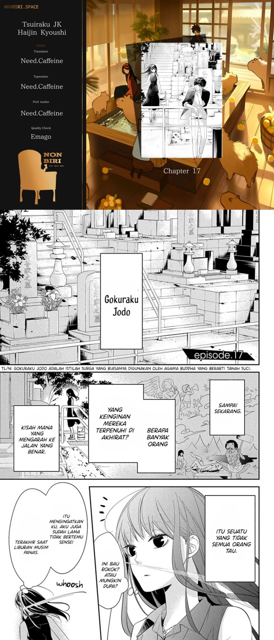 Komik Tsuiraku JK to Haijin Kyoushi Chapter 17 gambar 1