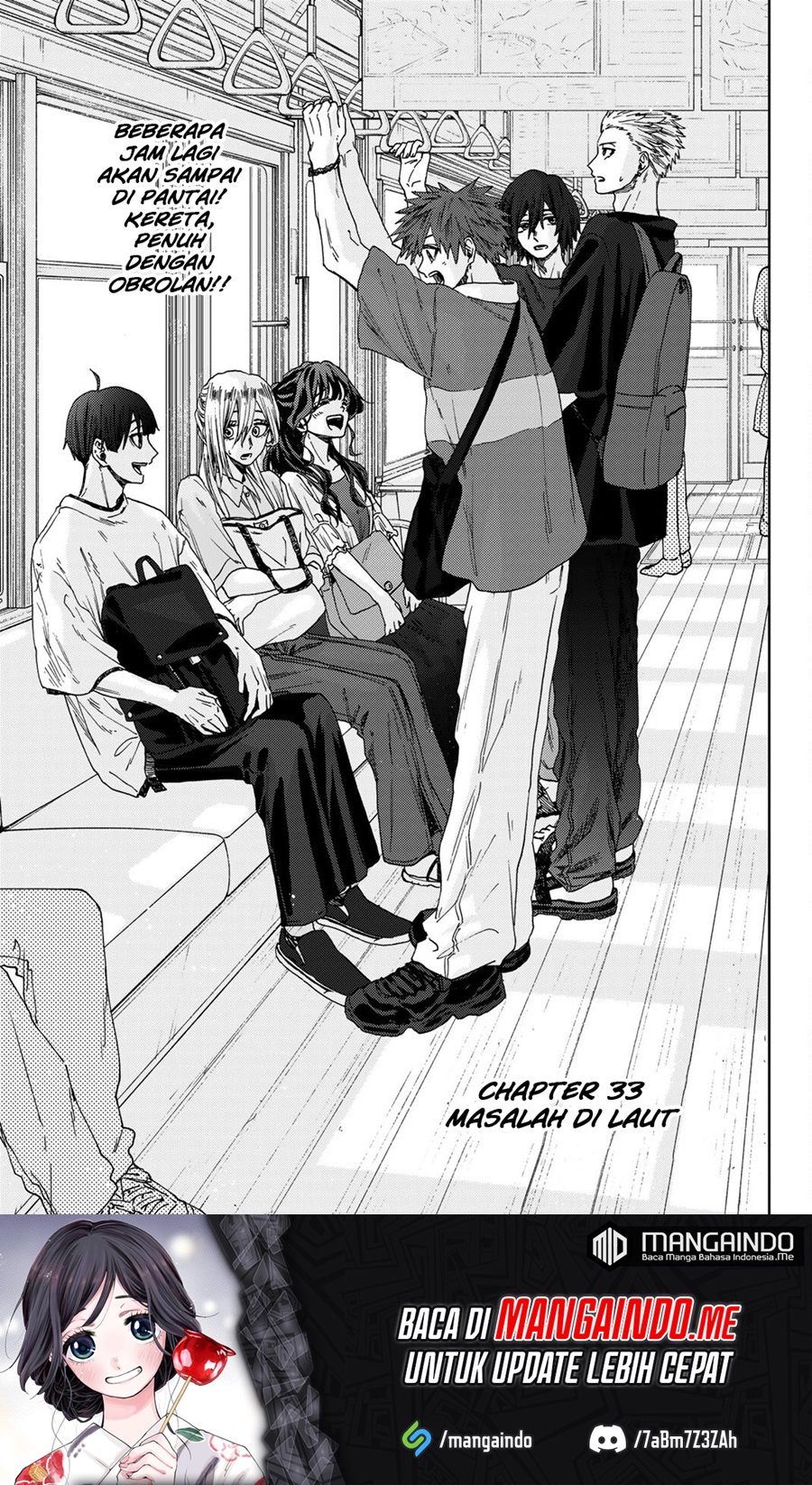 Manga Kaoru Hana wa Rin to Saku Chapter 33 gambar 2