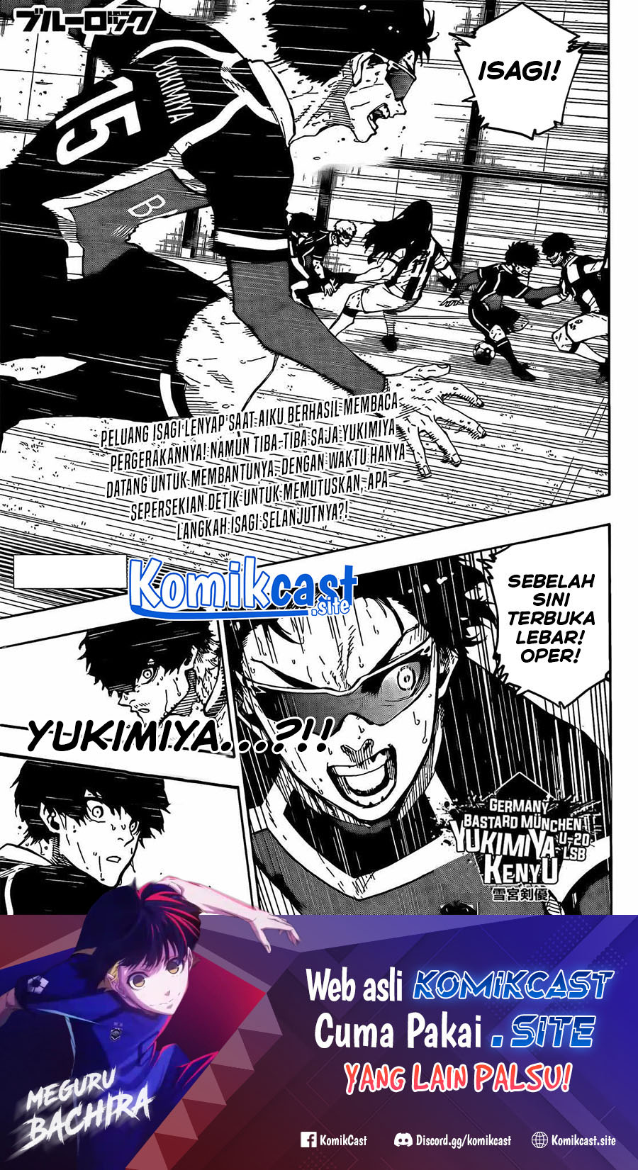 Blue Lock Chapter 220 - Halaman 3