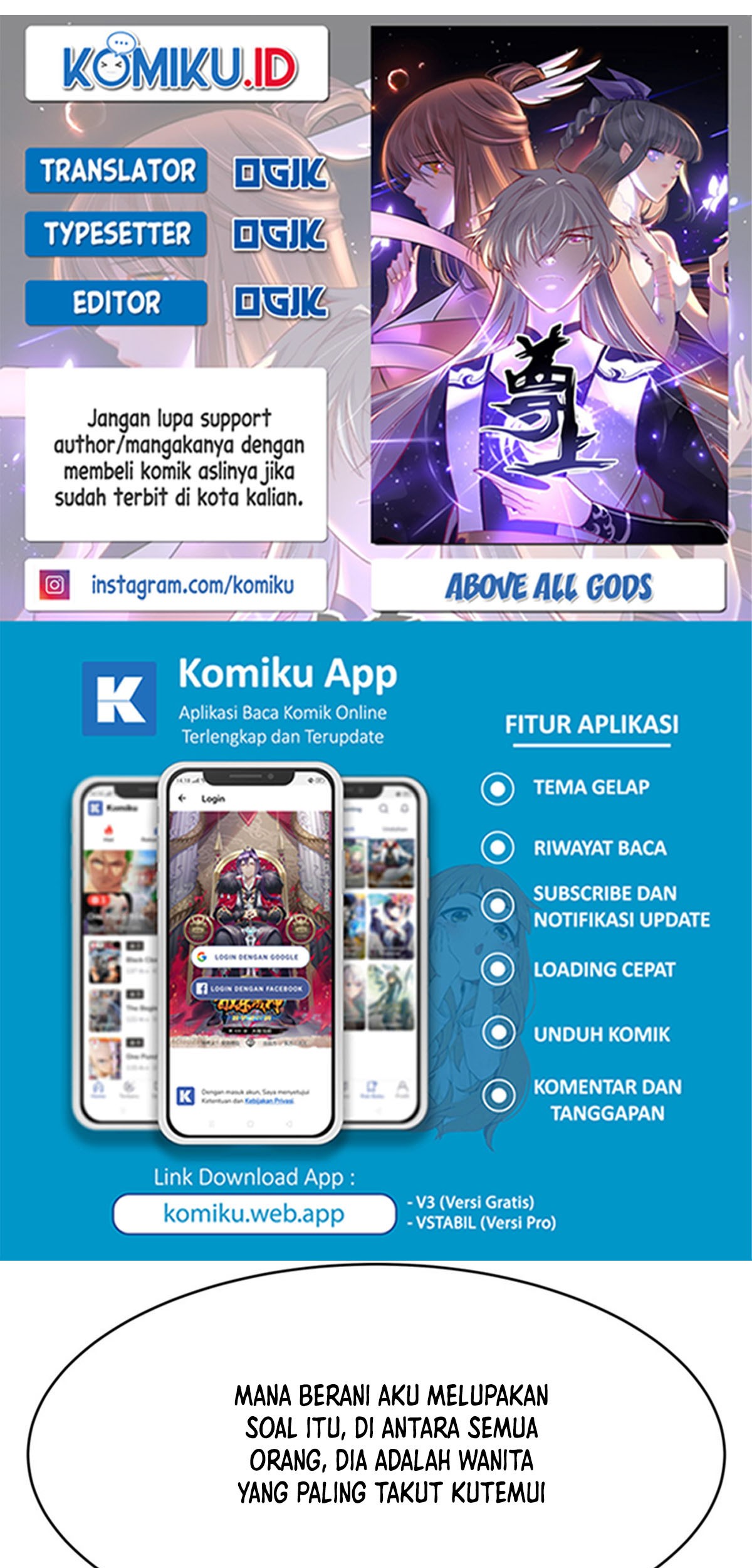 Komik Above All Gods Chapter 431 gambar 1