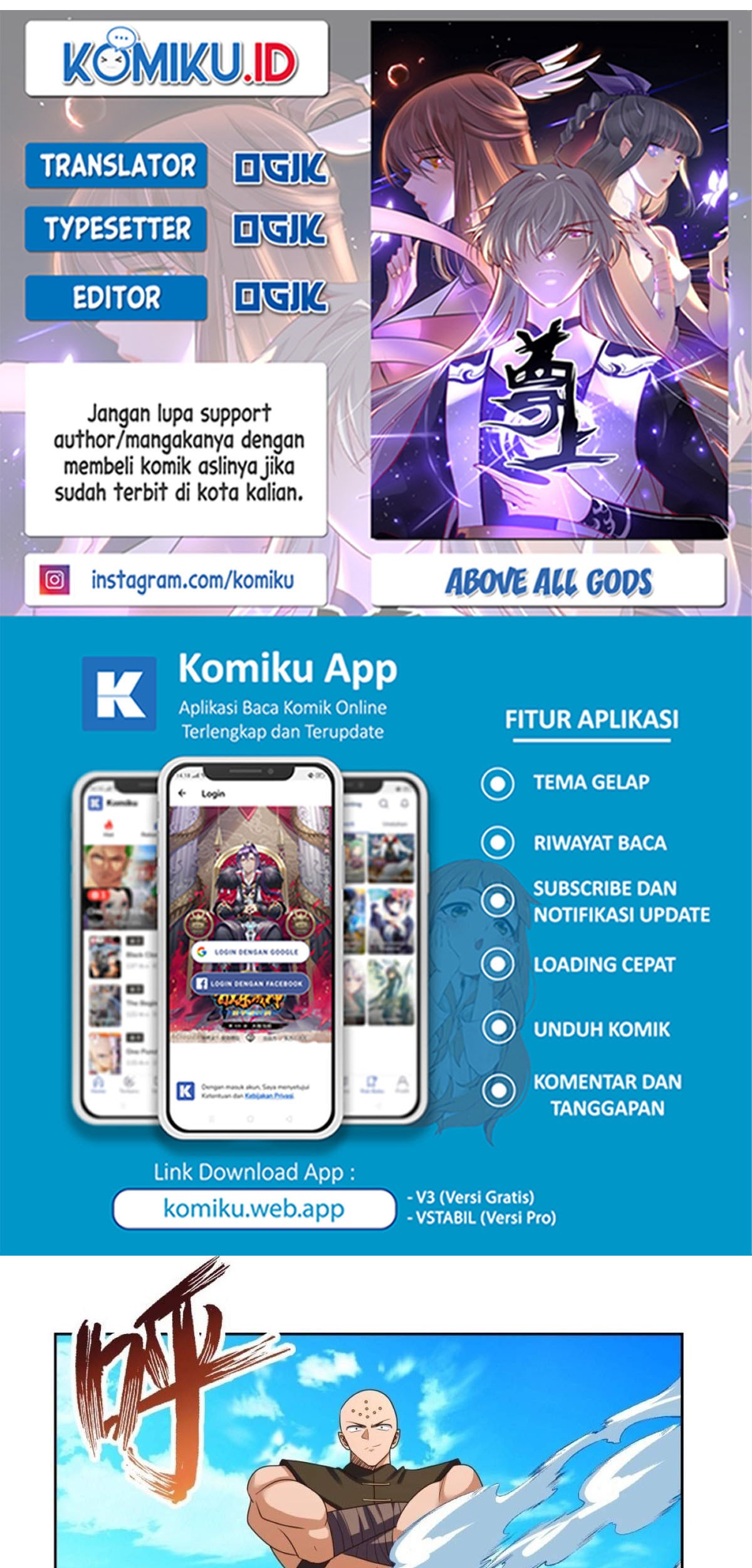Komik Above All Gods Chapter 433 gambar 1