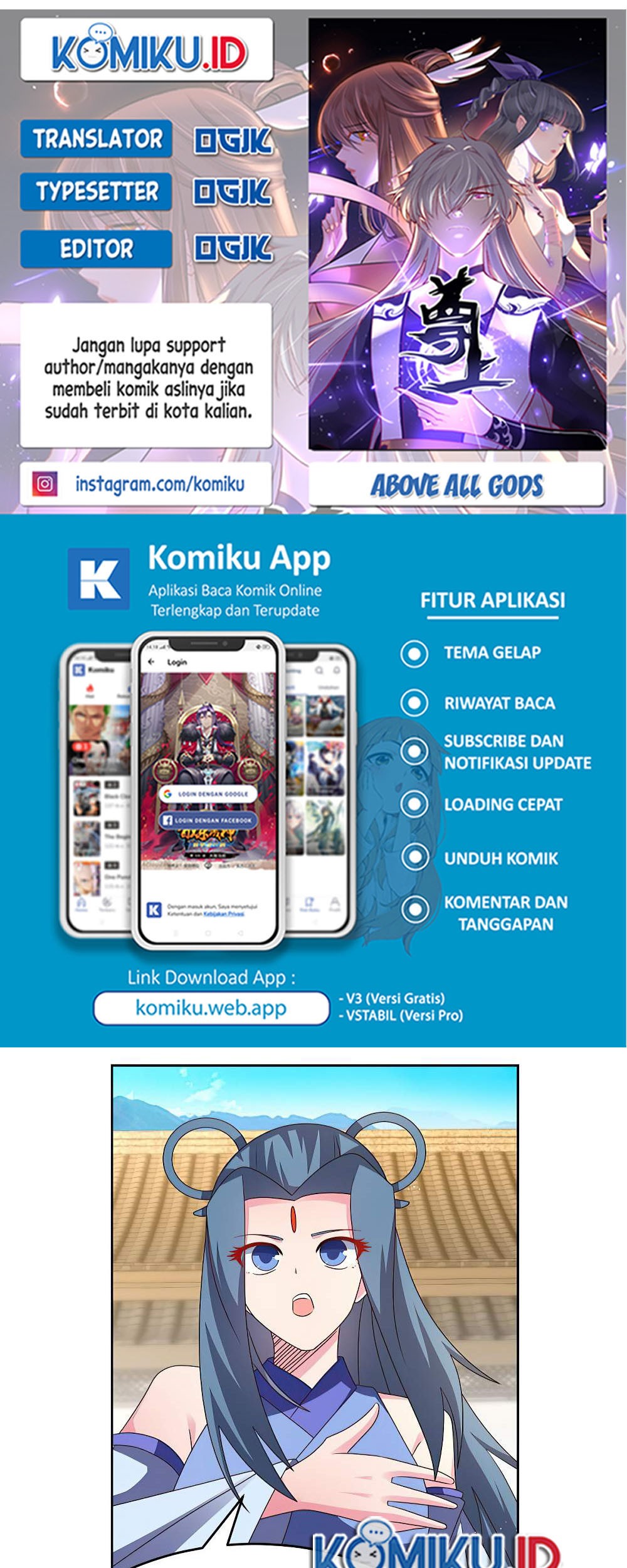 Komik Above All Gods Chapter 435 gambar 1