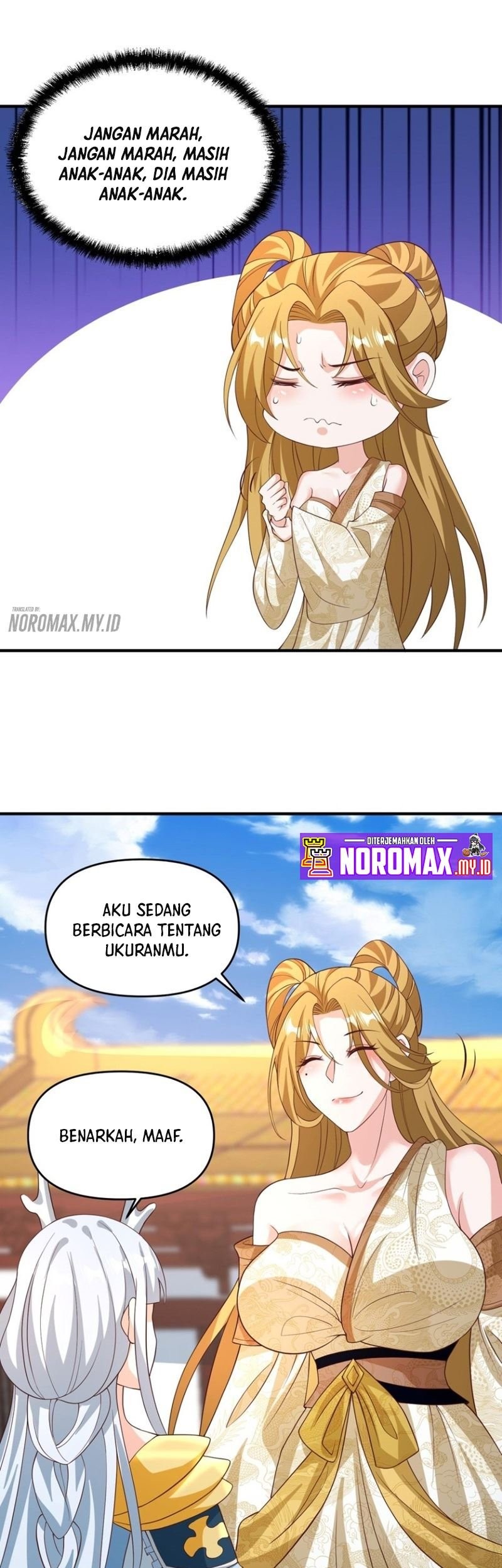 Manhua It’s Over! The Queen’s Soft Rice Husband is Actually Invincible Chapter 159 gambar 2