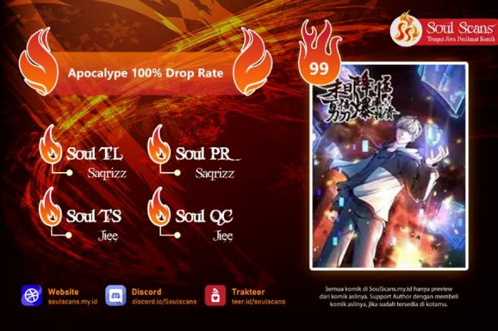 Apocalypse 100% Drop Rate Chapter 36 halaman 1