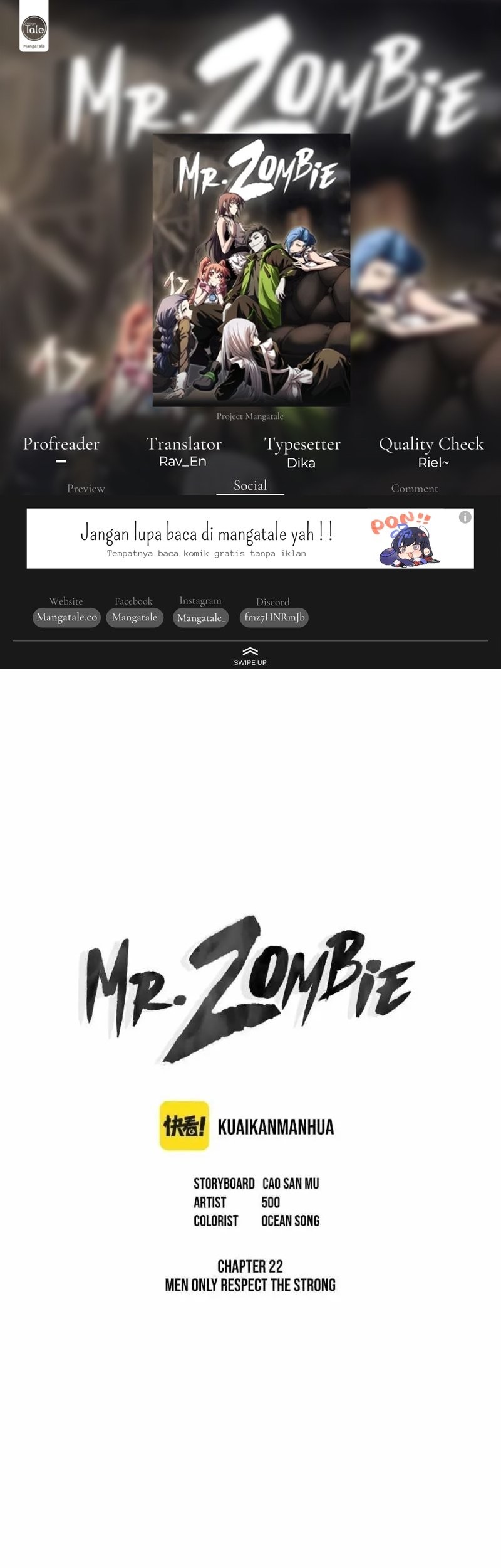 Komik Mr. Zombie Chapter 22 gambar 1