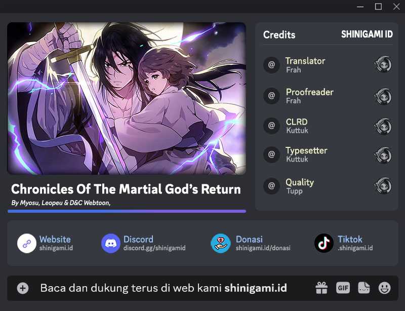 Komik Chronicles Of The Martial God’s Chapter 53 gambar 1