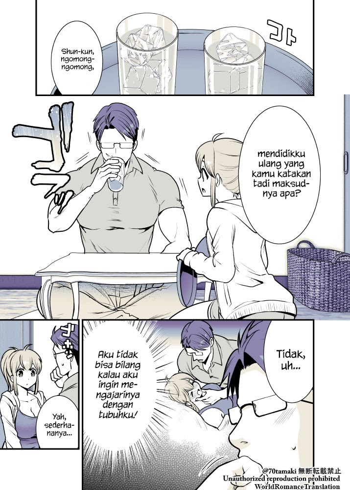 Osananajimi ga Hisabisa ni Saikai Shitara Otagai Kyonyuu ni Natteta Chapter 04 - Halaman 2