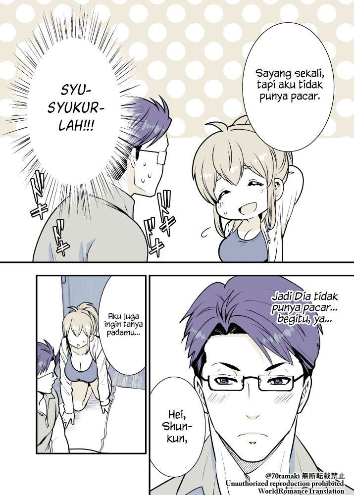 Osananajimi ga Hisabisa ni Saikai Shitara Otagai Kyonyuu ni Natteta Chapter 04 - Halaman 7