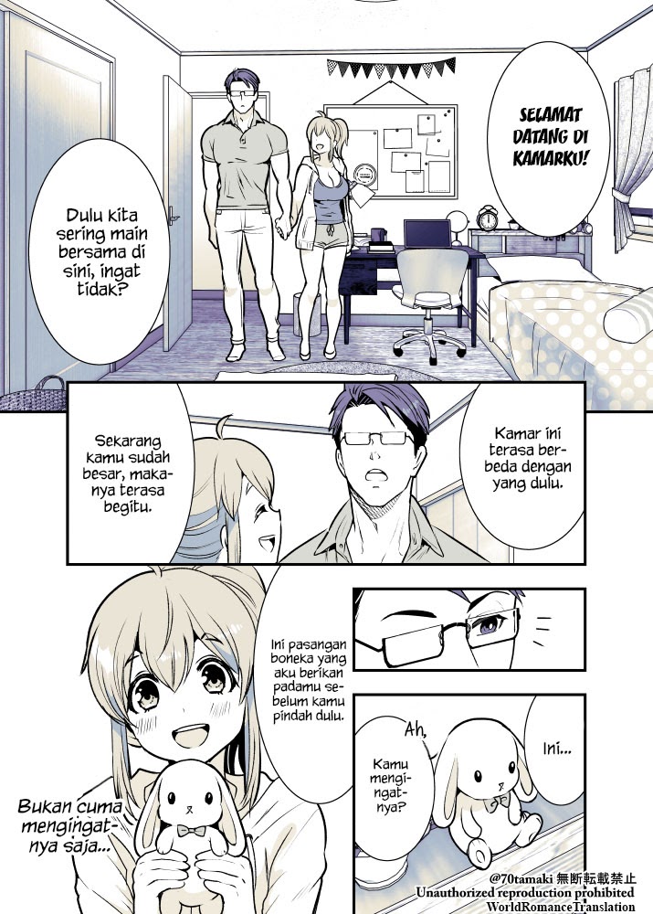 Osananajimi ga Hisabisa ni Saikai Shitara Otagai Kyonyuu ni Natteta Chapter 03 - Halaman 3