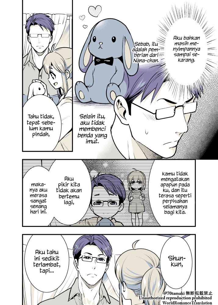 Osananajimi ga Hisabisa ni Saikai Shitara Otagai Kyonyuu ni Natteta Chapter 03 - Halaman 4