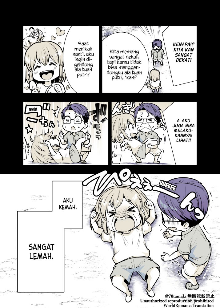 Osananajimi ga Hisabisa ni Saikai Shitara Otagai Kyonyuu ni Natteta Chapter 02 - Halaman 3