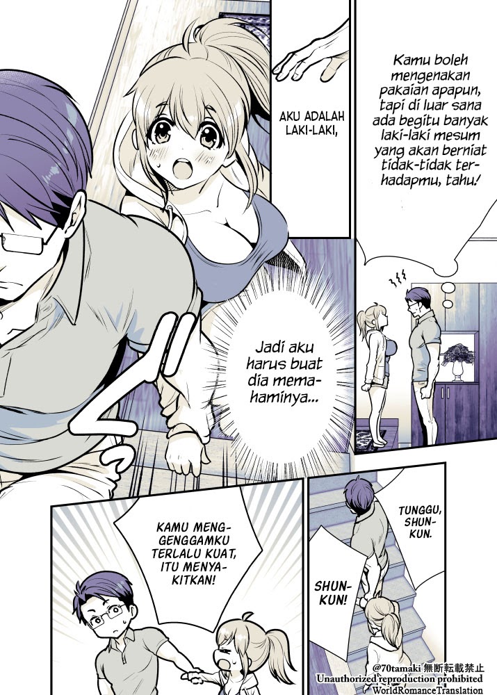 Osananajimi ga Hisabisa ni Saikai Shitara Otagai Kyonyuu ni Natteta Chapter 02 - Halaman 5