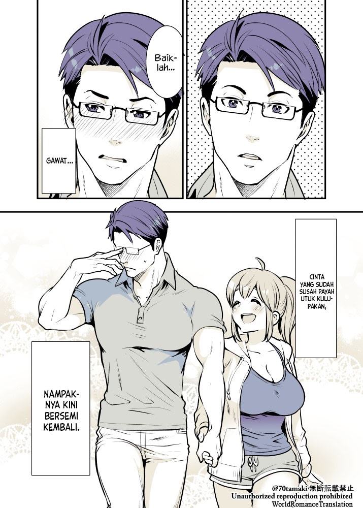 Osananajimi ga Hisabisa ni Saikai Shitara Otagai Kyonyuu ni Natteta Chapter 02 - Halaman 7