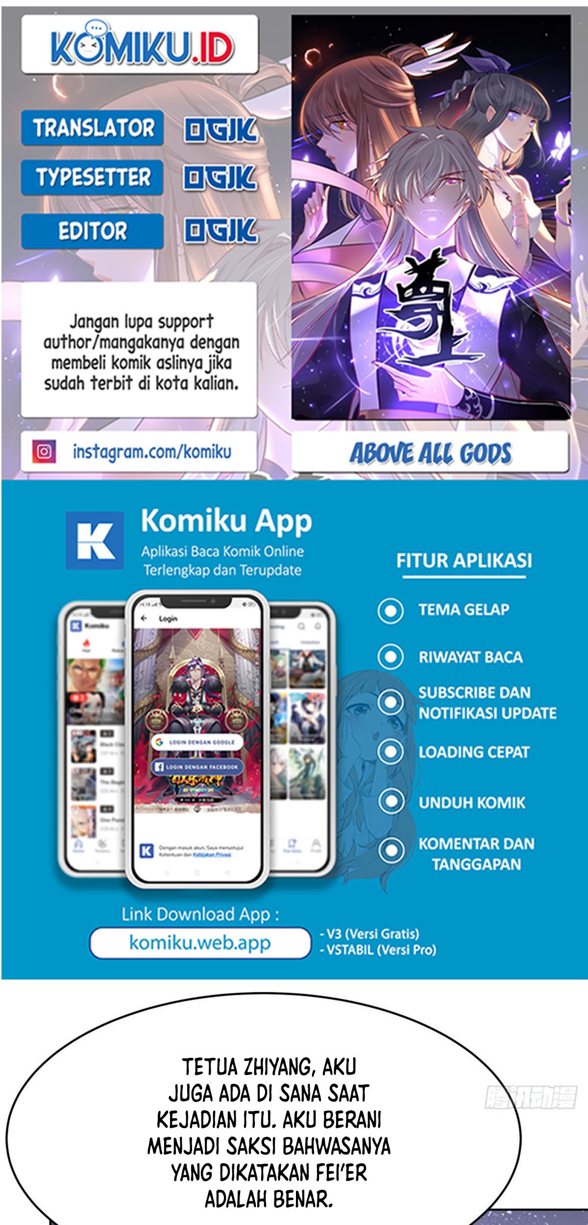 Komik Above All Gods Chapter 442 gambar 1