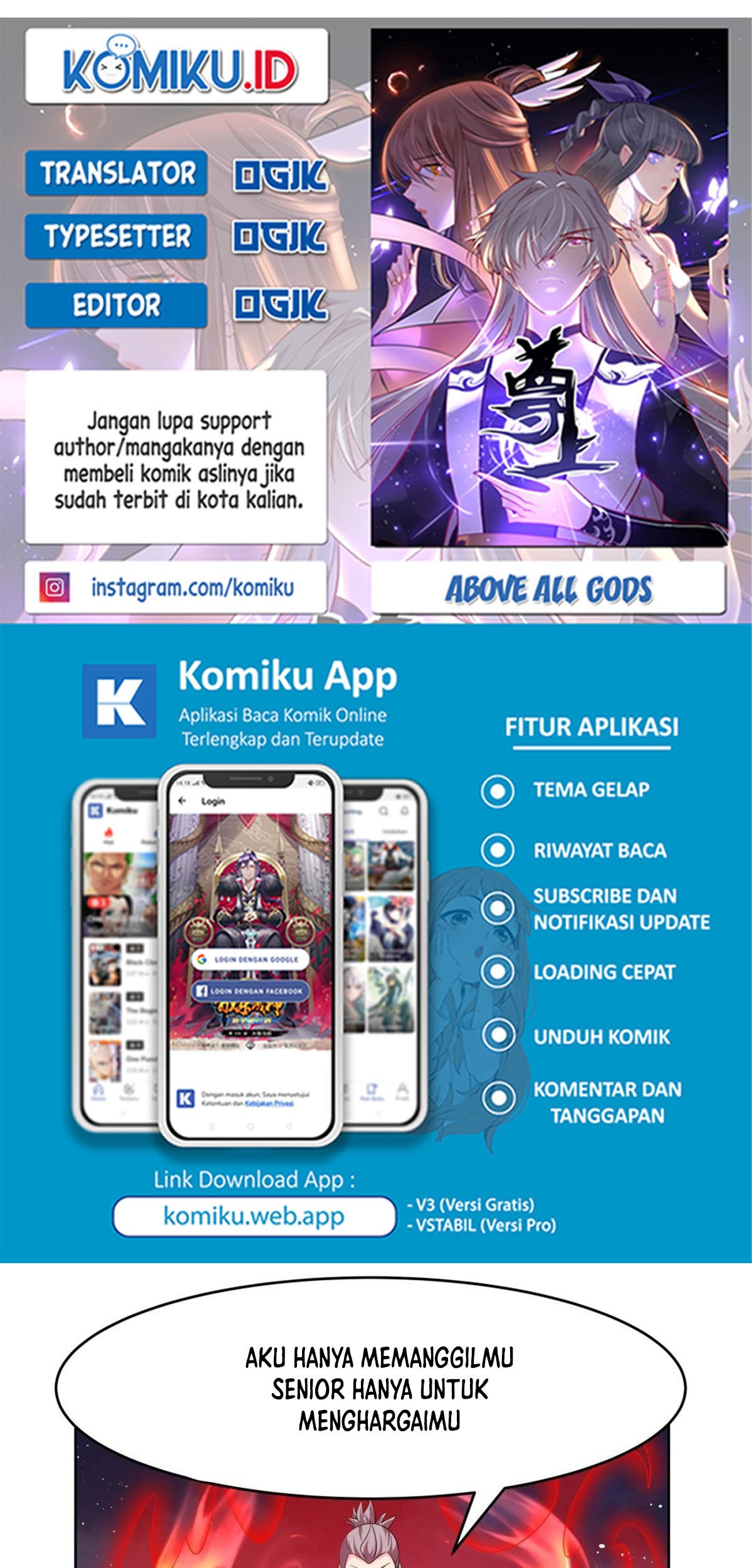 Above All Gods Chapter 442.5 halaman 1