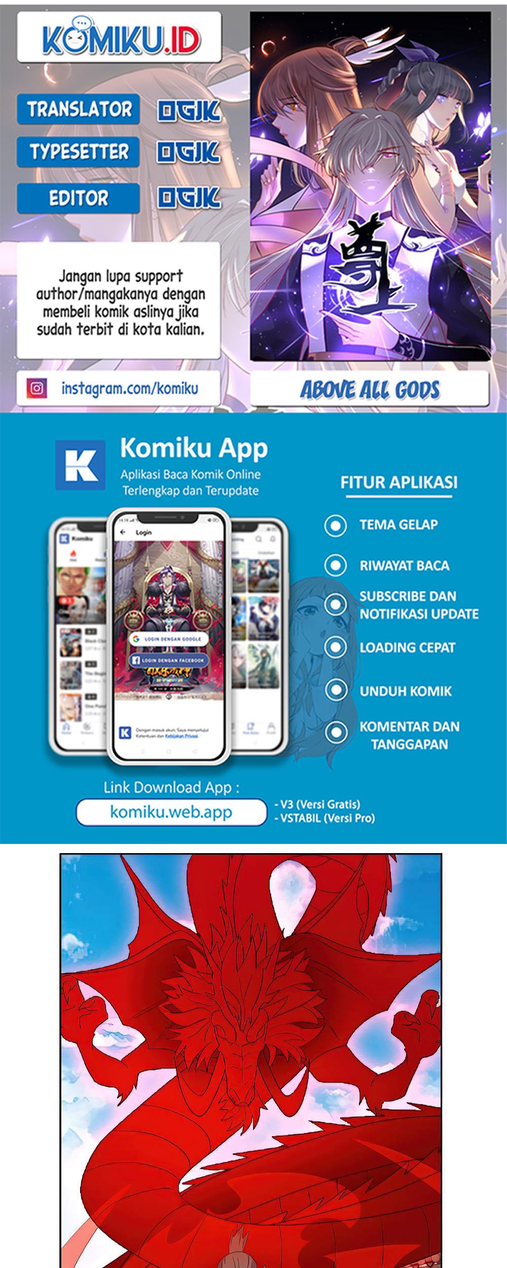 Komik Above All Gods Chapter 444 gambar 1