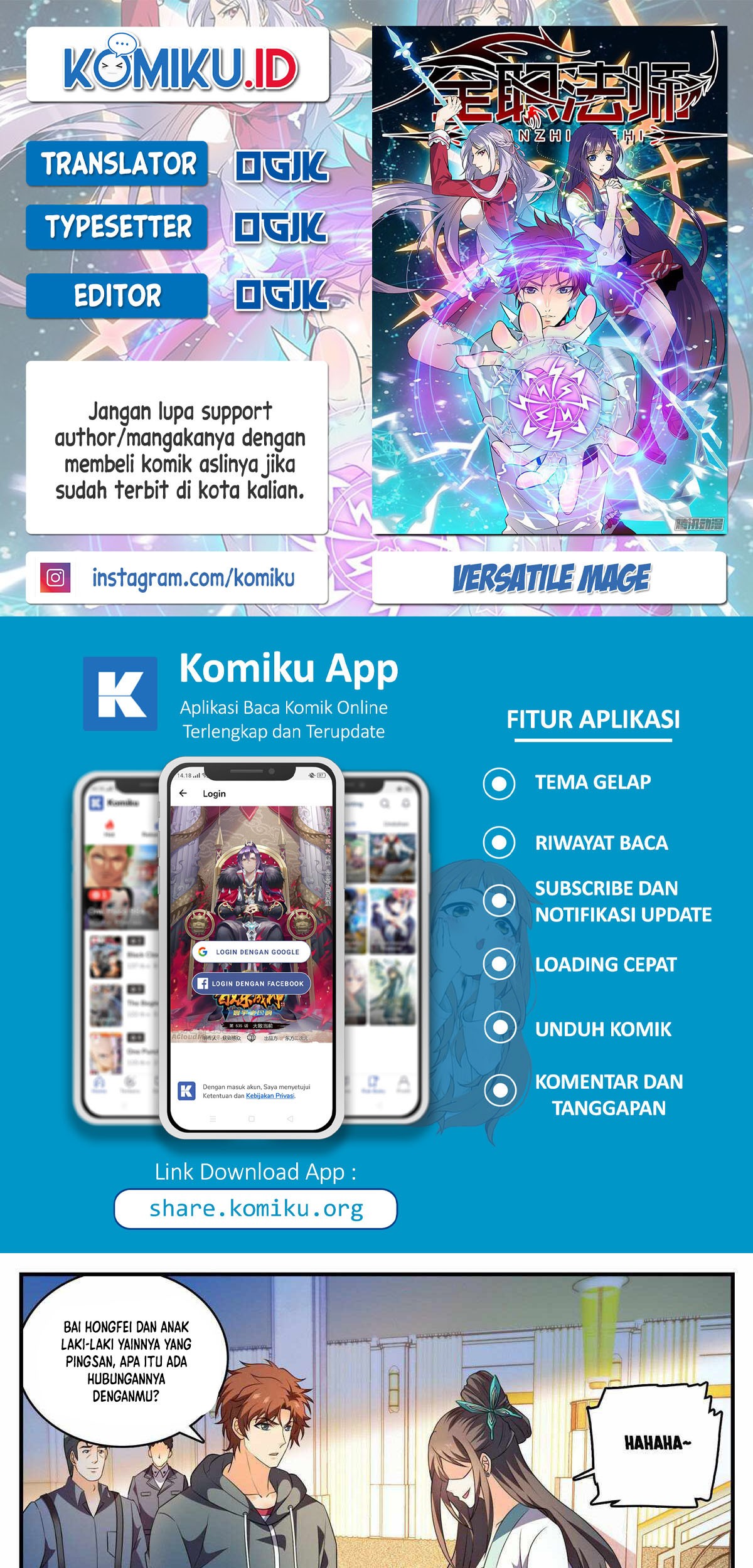 Komik Versatile Mage Chapter 795 gambar 1