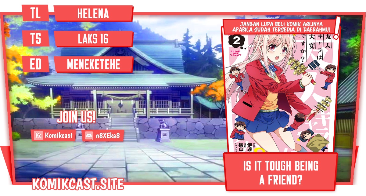 Komik Is it Tough Being a Friend? Chapter 28 gambar 1